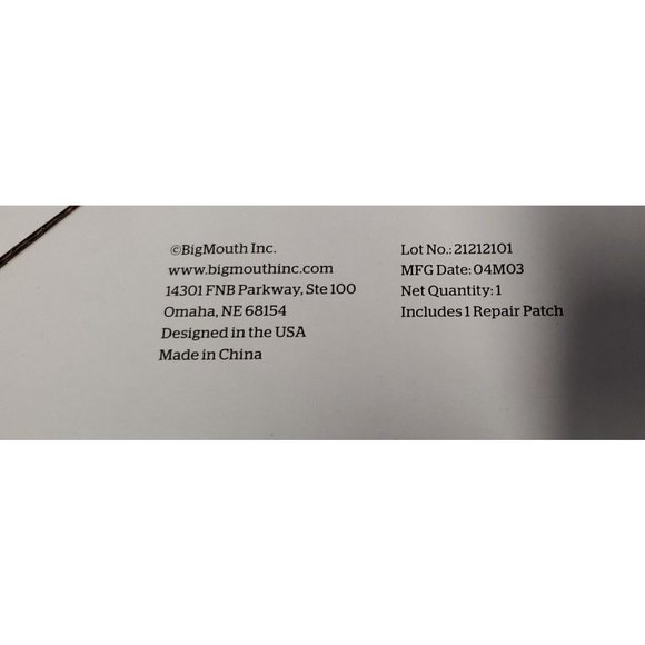 BigMouth Dog Bigmouth Large Hoop Pet Sprinkler 2 Foot Tall 3 Super